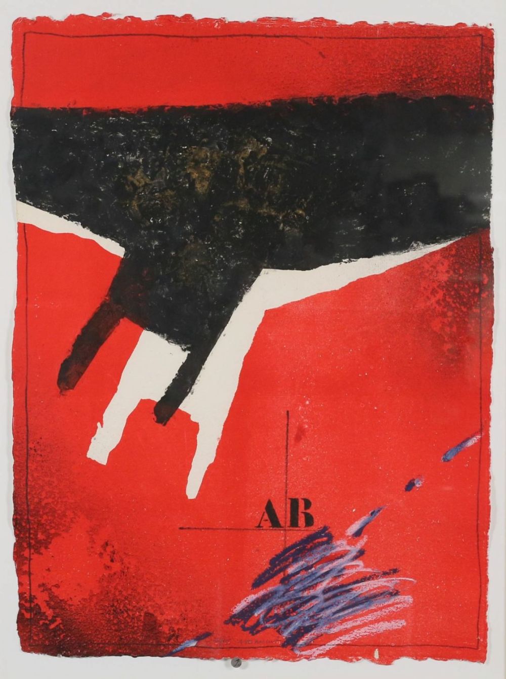 Lot 186: James Coignard Etching Collage
