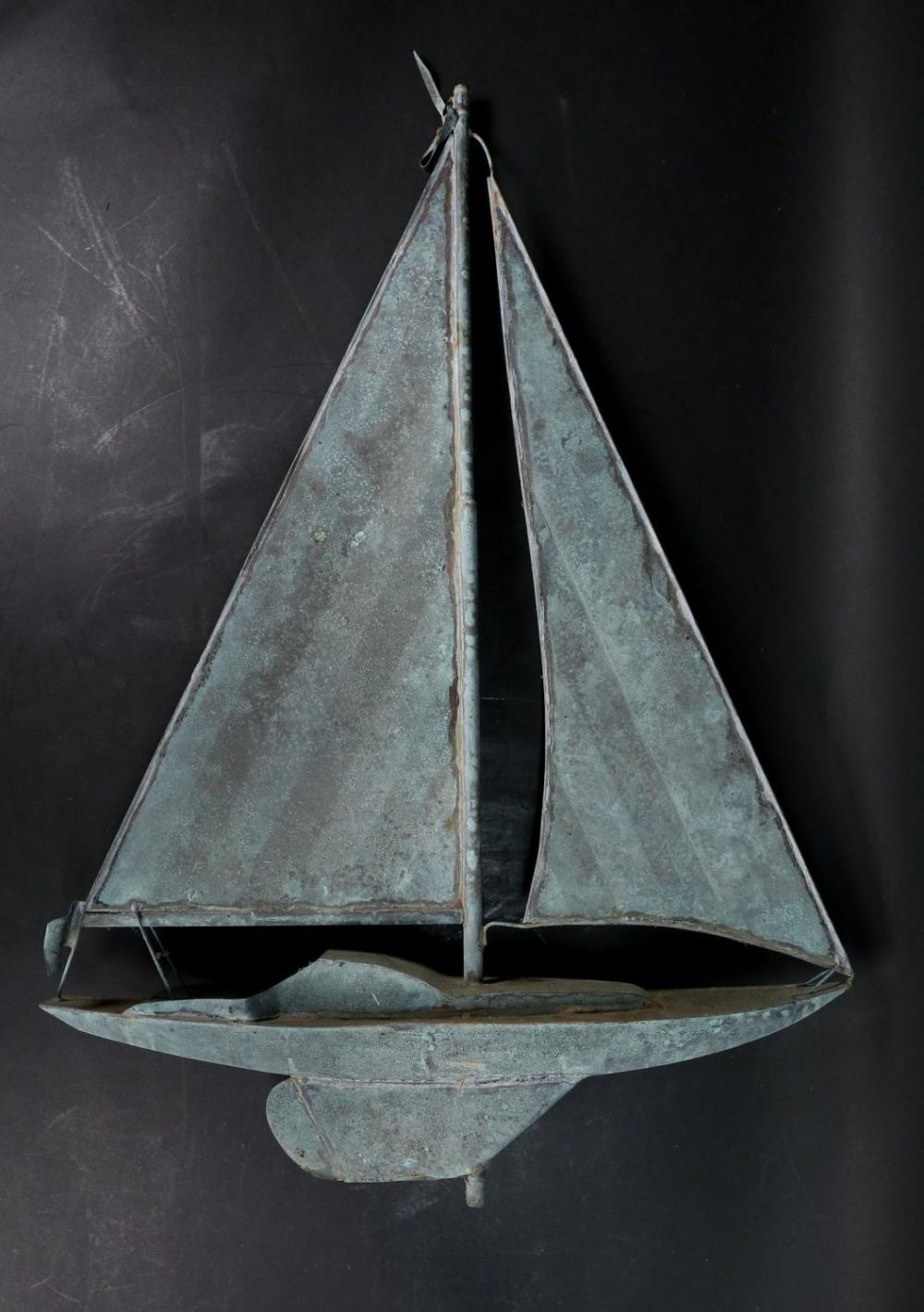 Lot 311: Sailboat Weathervane