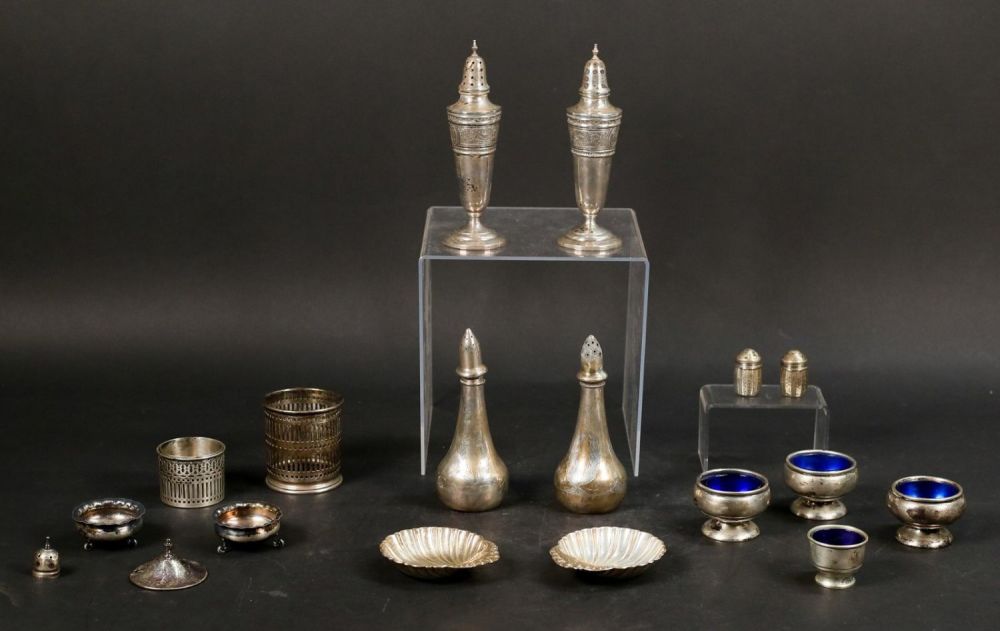 Lot 397: Lot of Sterling Salts