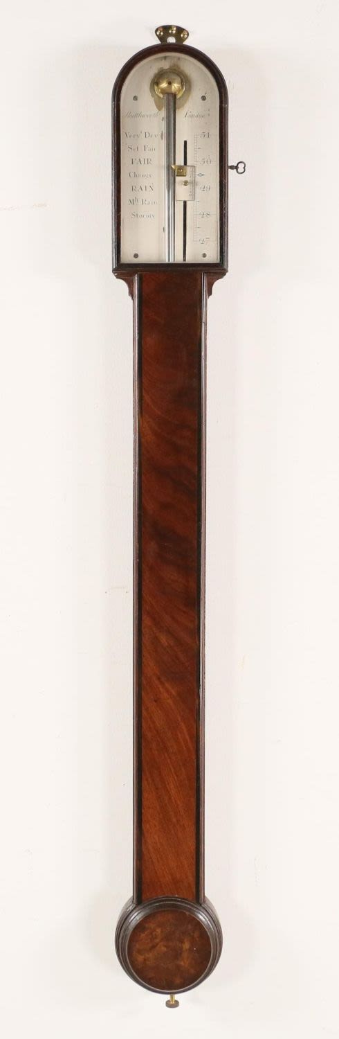 Lot 413: Shuttleworth English Stick Barometer