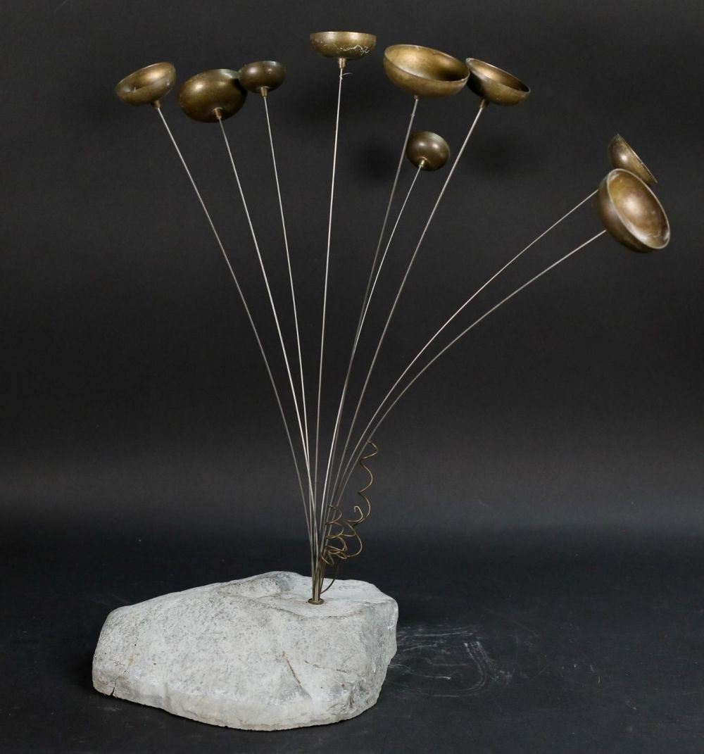 Lot 421: Woodstock Garden Bells Sculpture