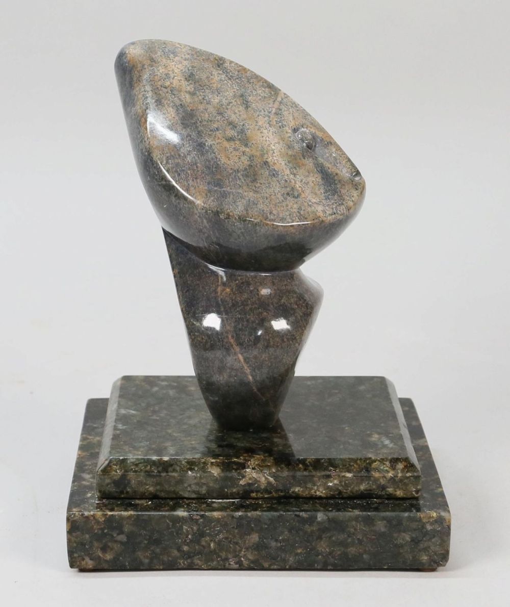 Lot 422: Modern Abstract Marble Sculpture