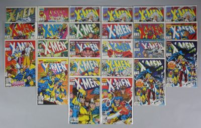 Lot 1 - 26 Marvel Comics X-Men 1991 Series 1st Omega Red