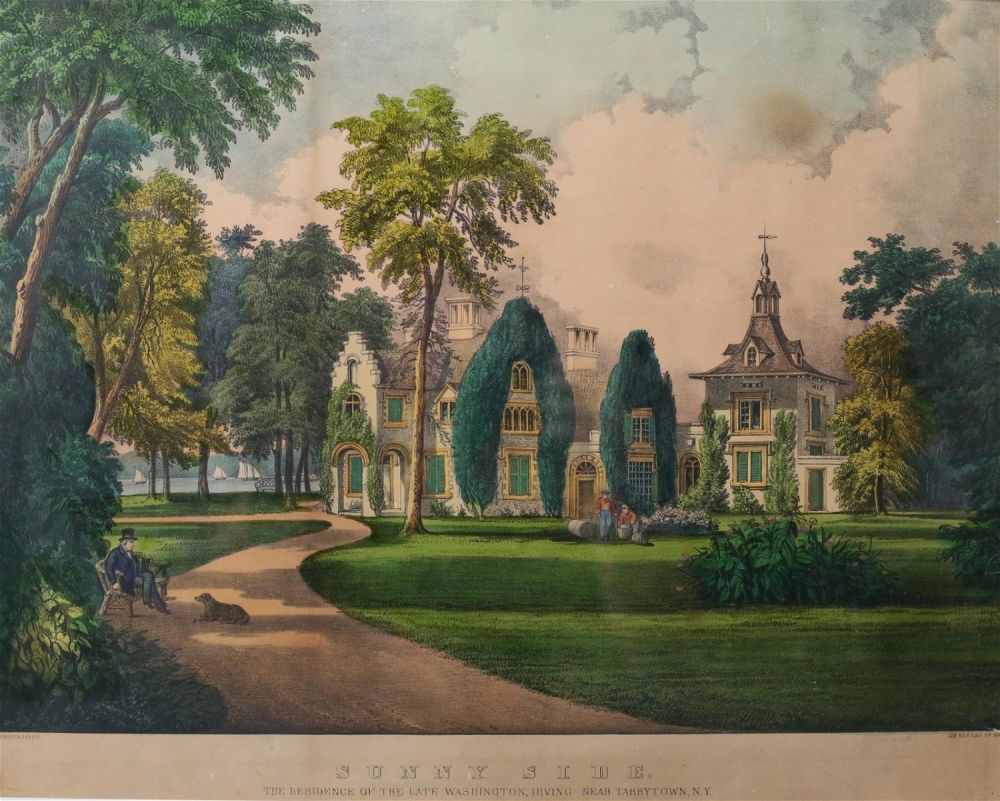 Lot 151: Currier & Ives Lithograph Sunnyside