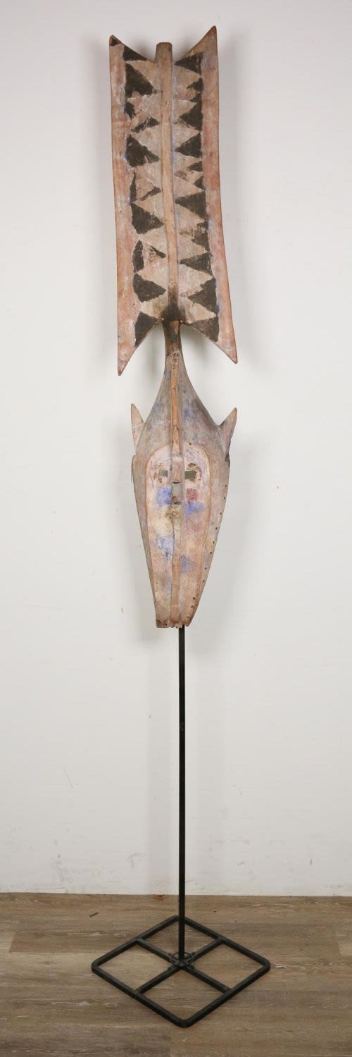 Lot 193: African Wooden Headdress Mask