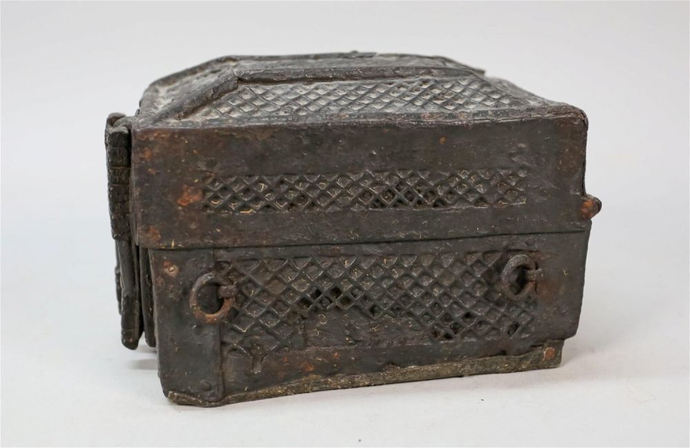 Lot 196: Iron Missal Box