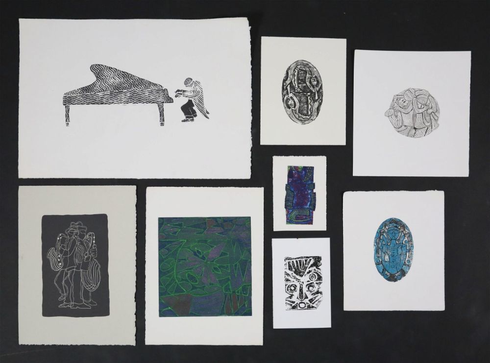 Lot 301: Lot of 8 Prints by Steve Mayo