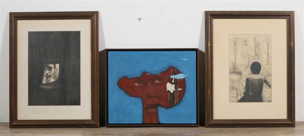 Lot 302: Three Works of Art by Steve Mayo