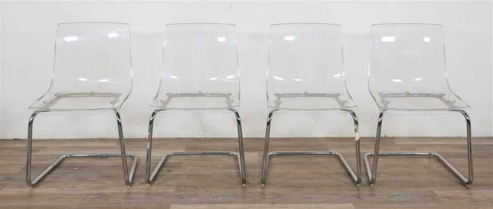 Lot 175: 4 Carl Ojerstam "Tobias" Chairs for Ikea