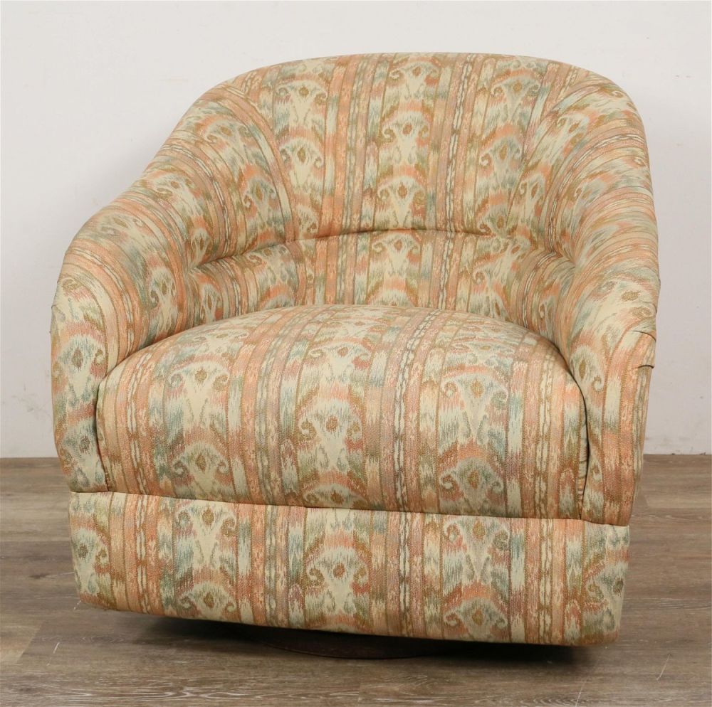 Lot 177: Baughman Style Mid Century Modern Lounge Chair