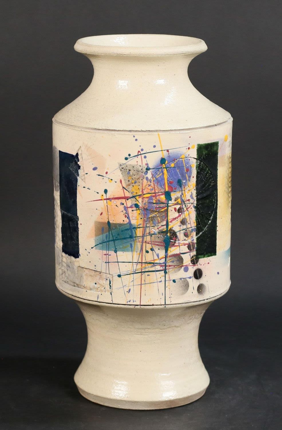 Lot 197: Douglas Kenney Art Pottery Stoneware Vase