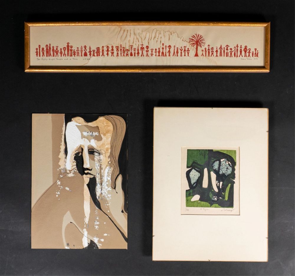 Lot 232: 3 Piece Modern Art Lot