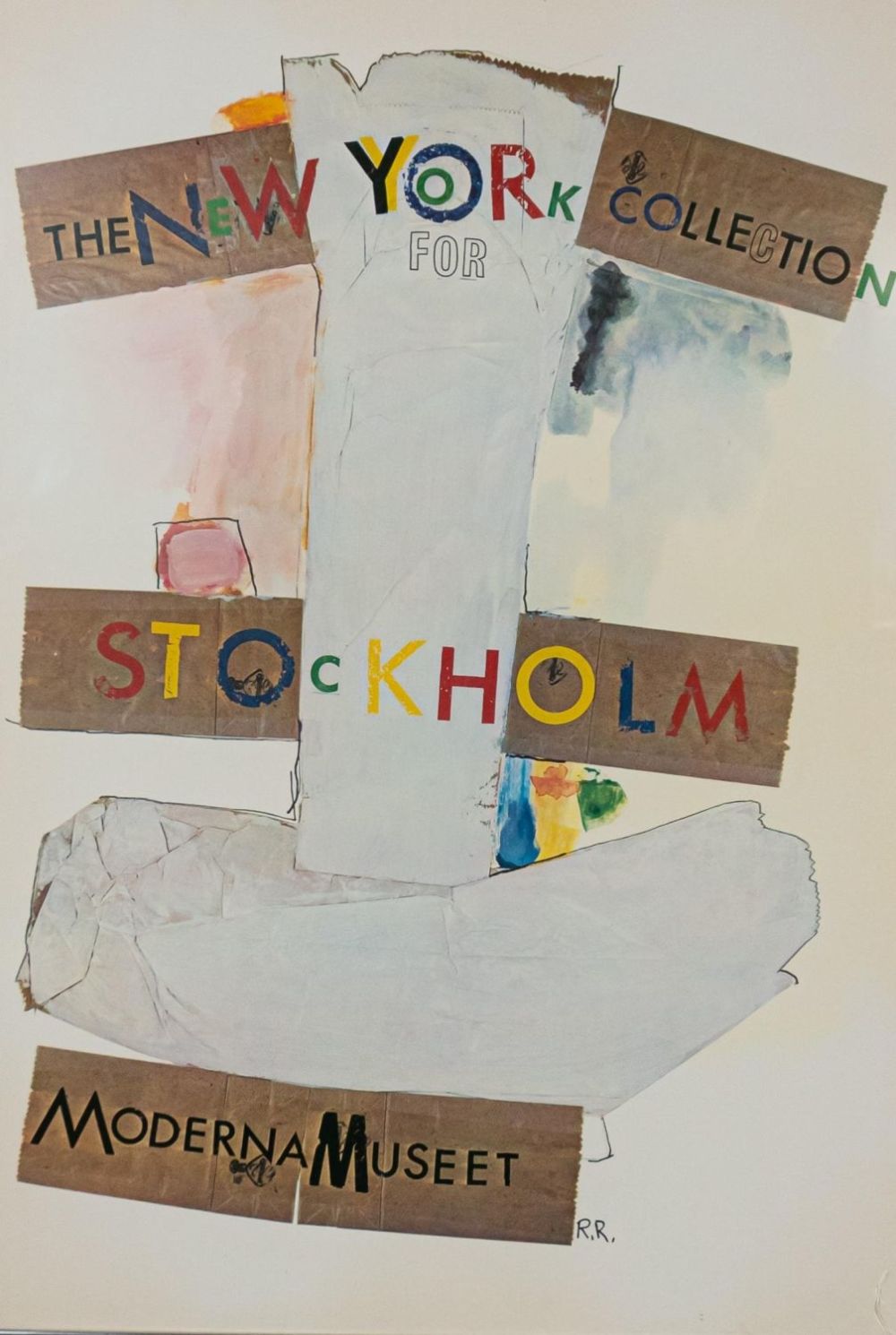 Lot 236: Robert Rauschenberg Stockholm Offset Lithograph