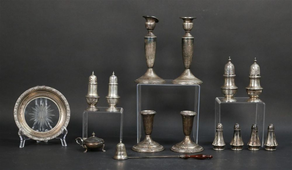 Lot 180: Lot of Sterling & Weighted Sterling