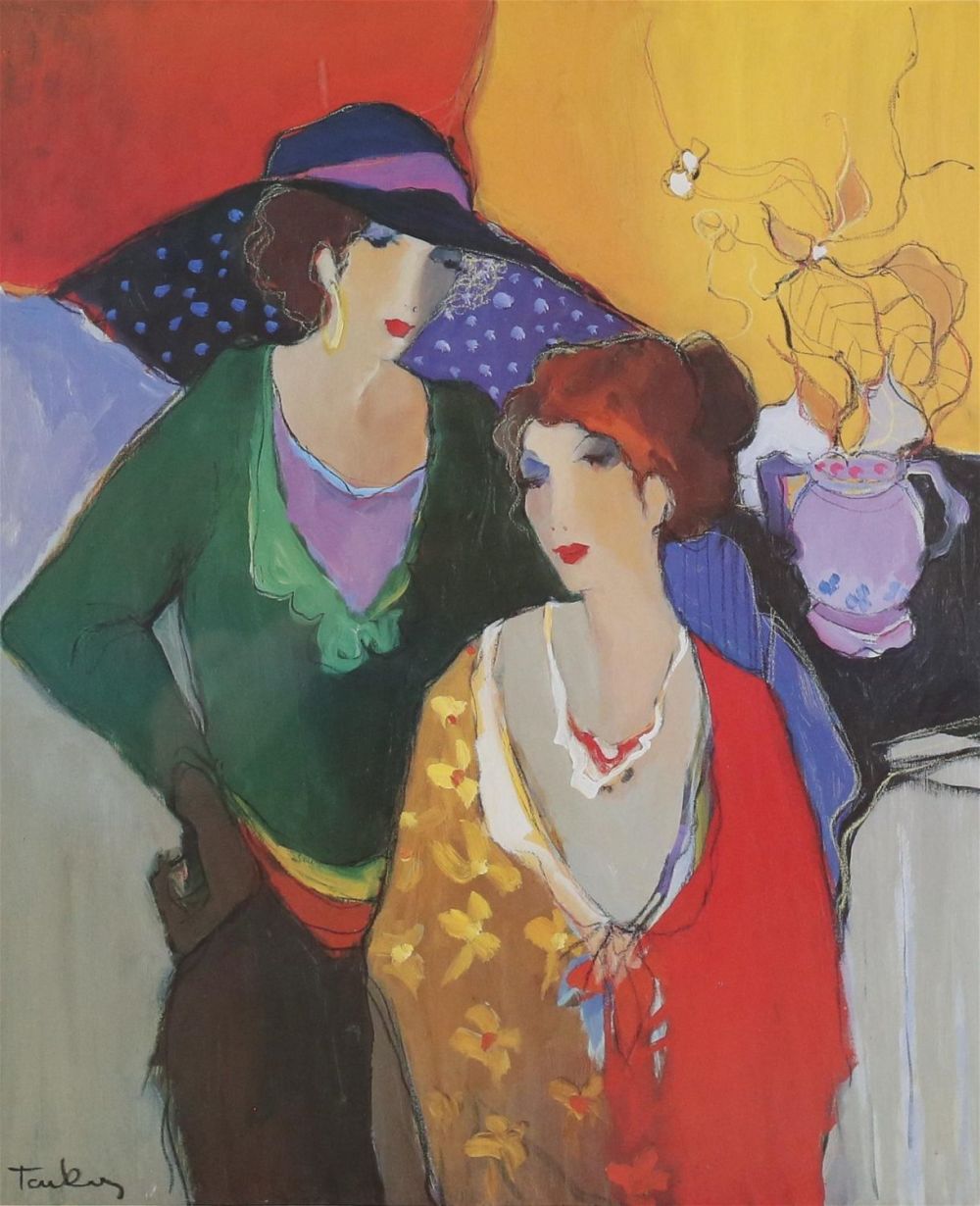 Lot 245: Itzchak Tarkay Print On the Stage