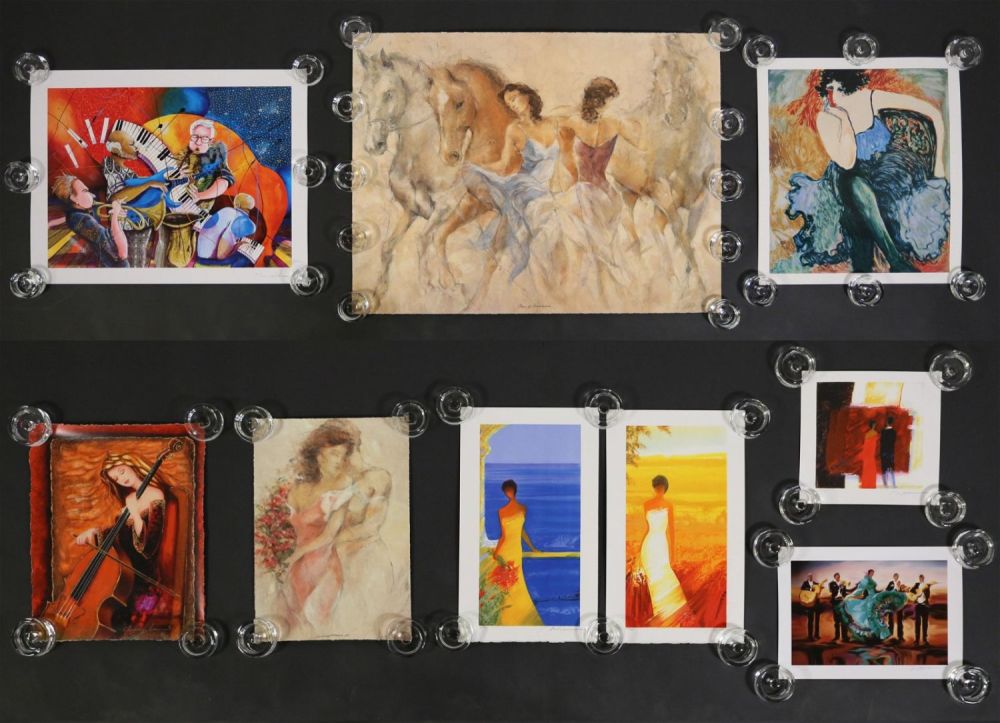 Lot 251: 9 Prints & Lithographs