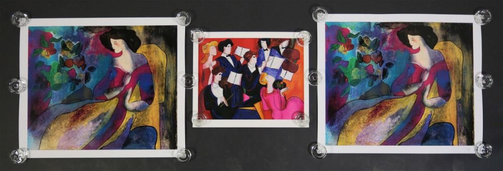 Lot 265: 3 Linda Le Kinff Prints