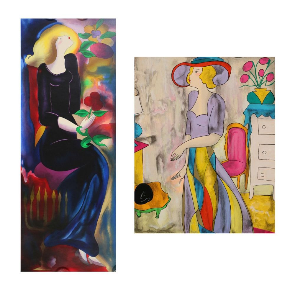 Lot 267: 2 Linda Le Kinff Serigraphs