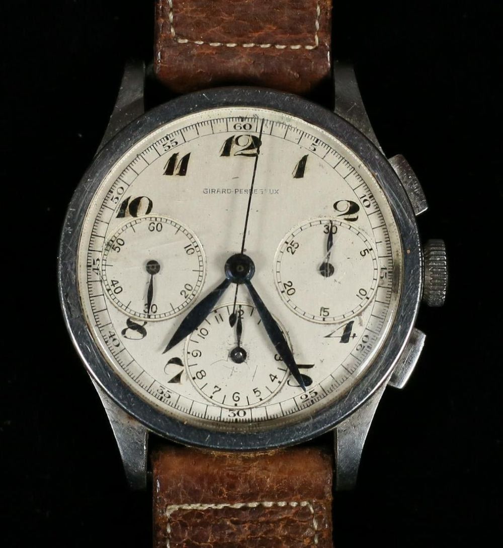 Lot 258: Girard Perregaux Man's Chronograph Watch
