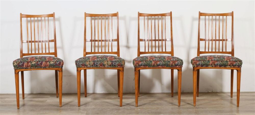 Lot 203: Svante Skogh for Seffle Swedish Modern Chairs
