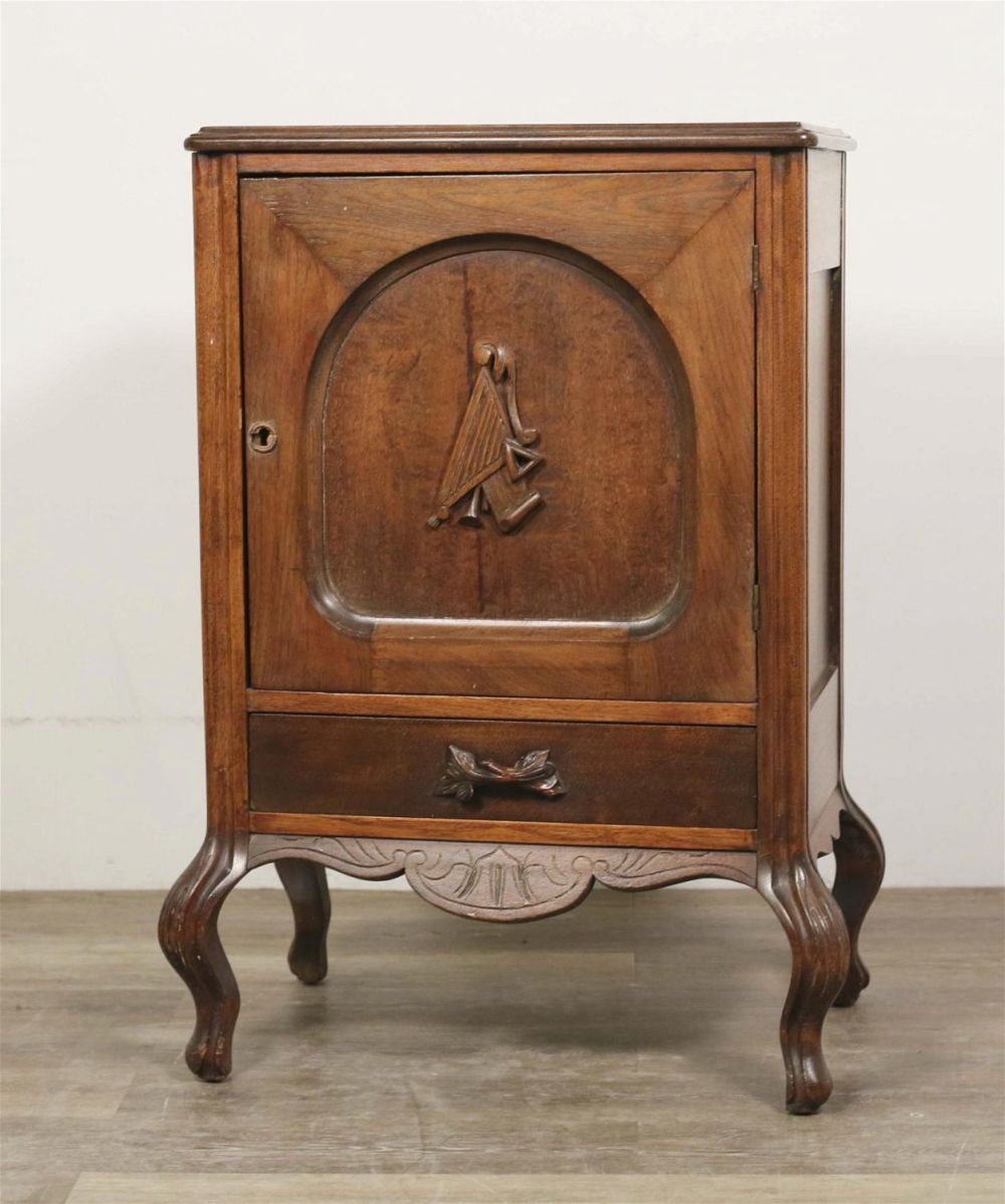 Lot 304: Victorian Music Cabinet