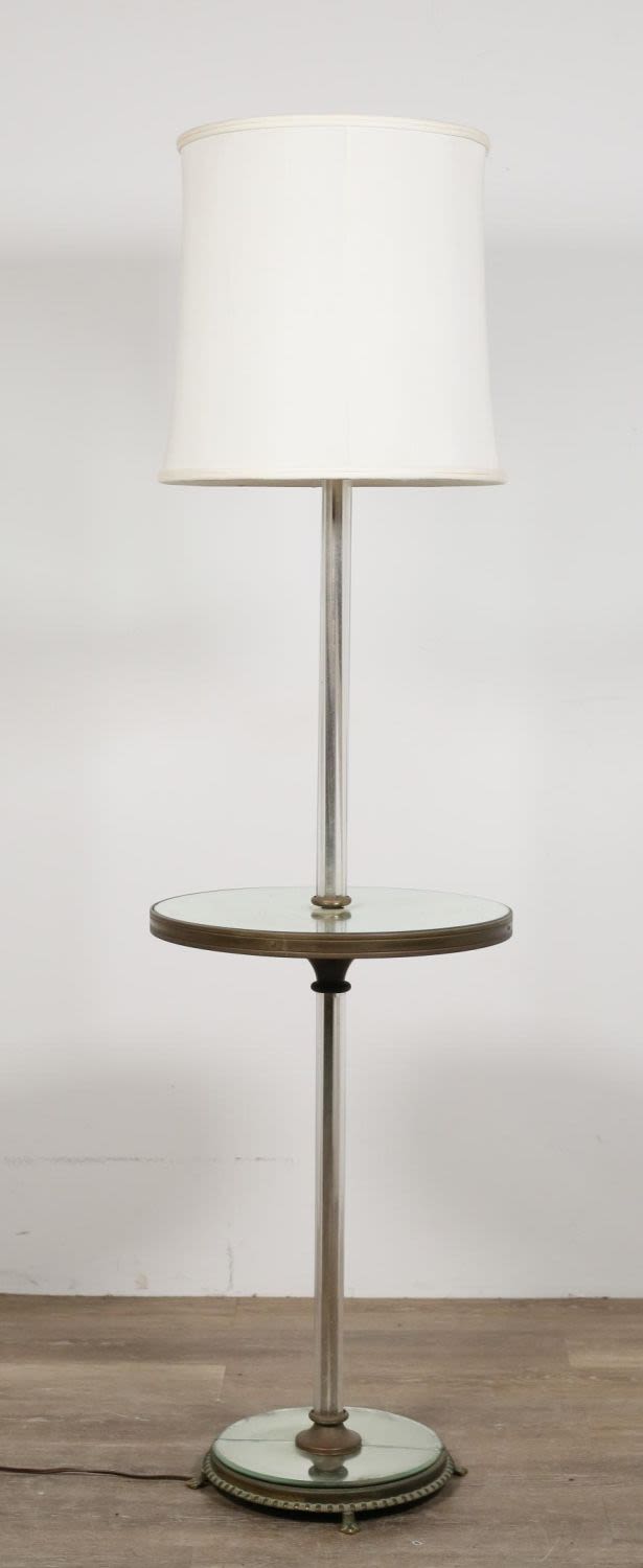Lot 308: Hollywood Regency Style Table Floor Lamp