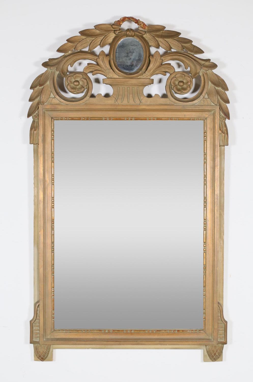 Lot 317: Neoclassical Style Hall Mirror