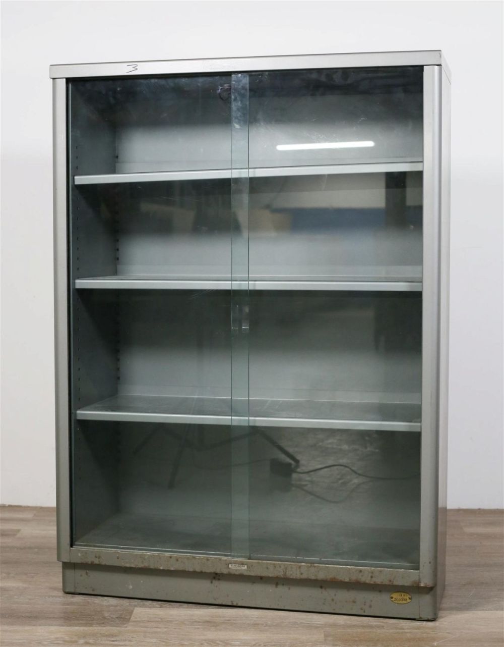 Lot 321: Steelcase Commercial Metal Bookcase