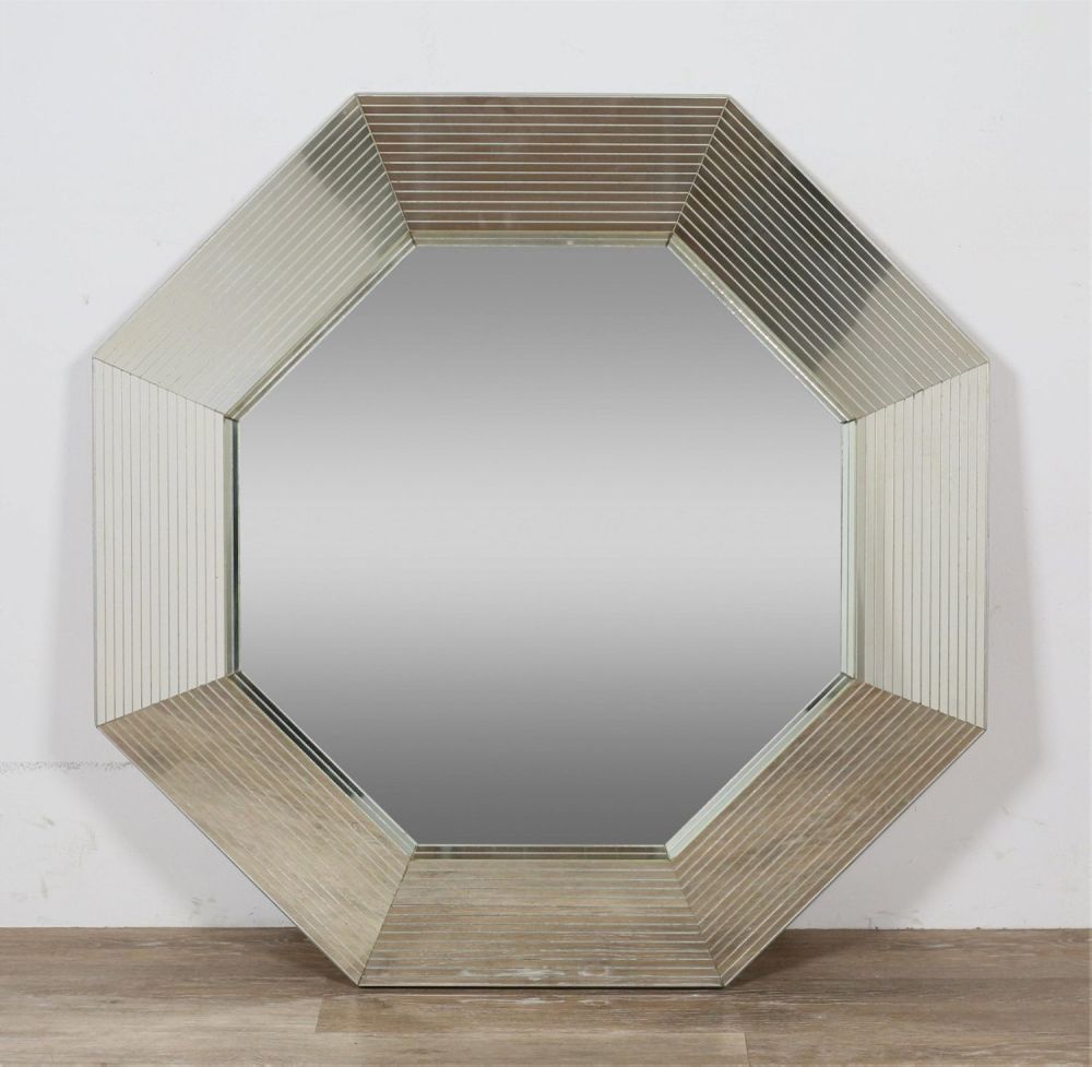 Lot 249: Gampel-Stoll Hollywood Regency Style Mirror