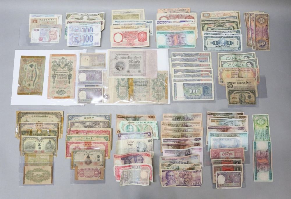 Lot 367: Collection Of World Bank Notes