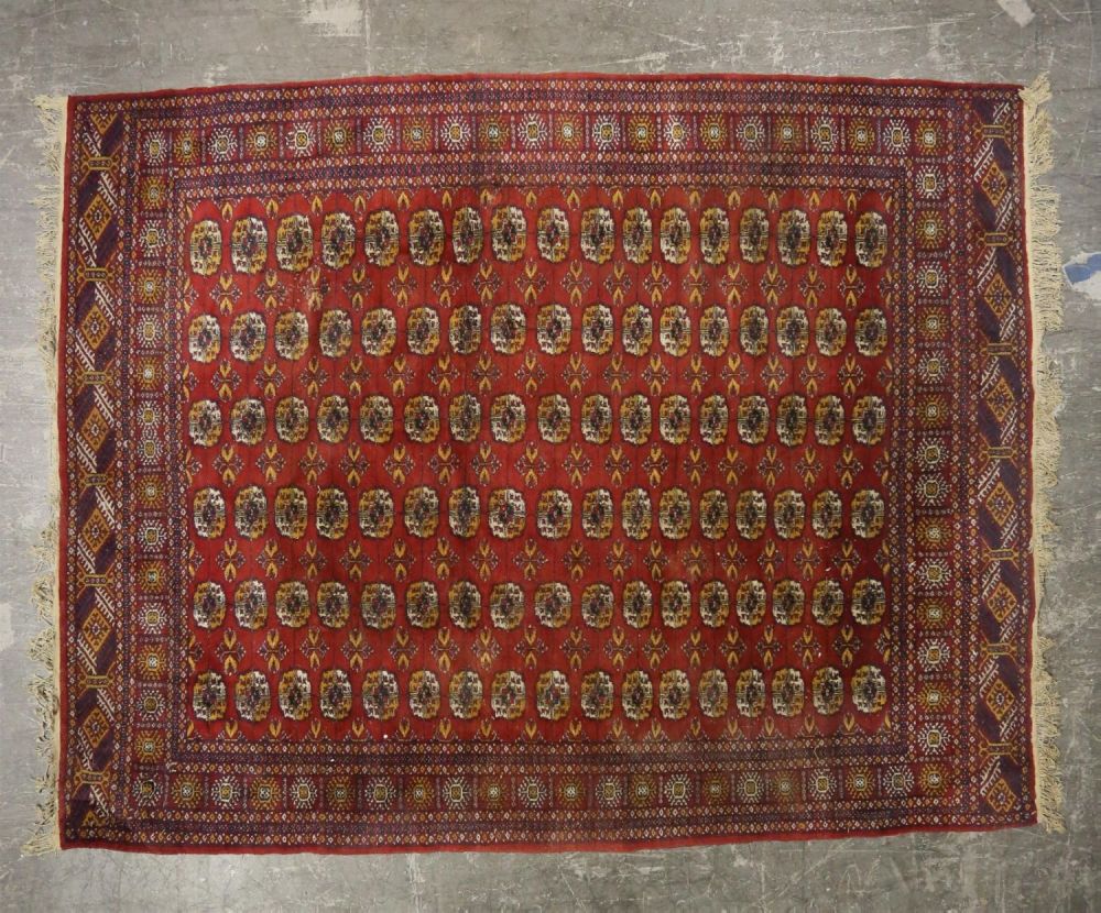 Lot 384: Room Size Bokhara Style Rug