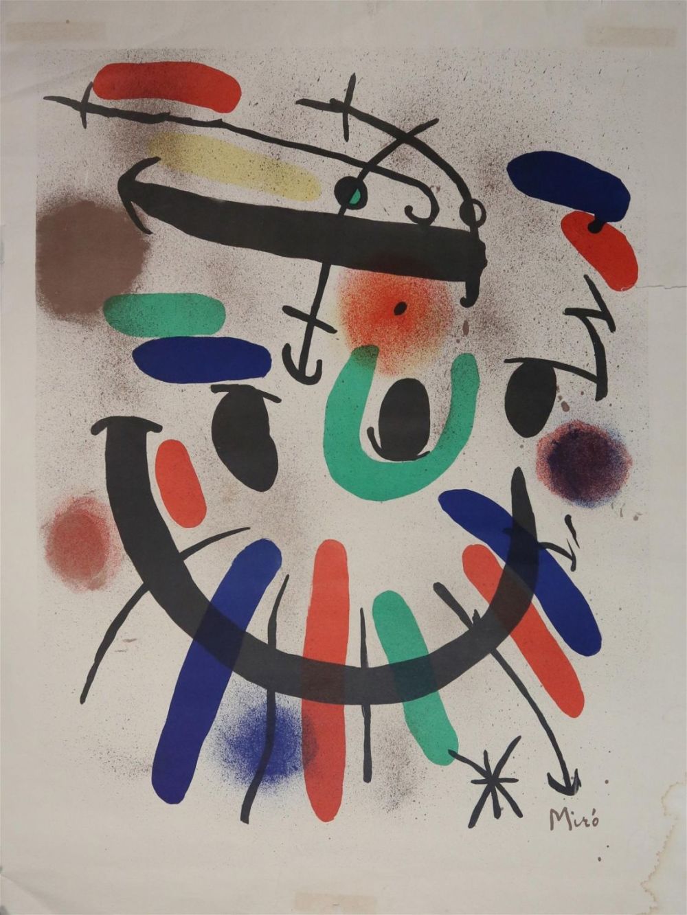 Lot 175: After Joan Miro Lithograph