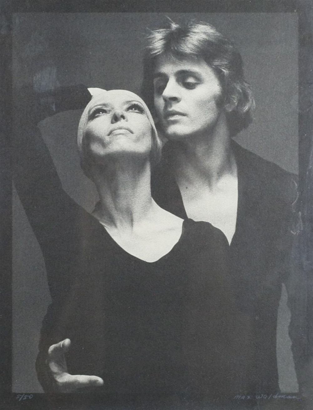 Lot 191: Max Waldman Photo Print Baryshnikov & Kirkland