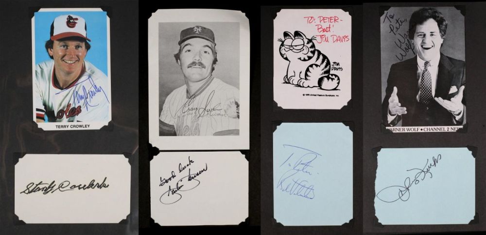Lot 276: Autograph Album Yankees Orioles
