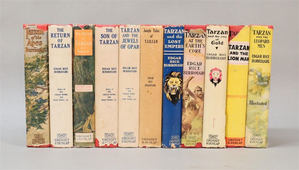 Lot 278: Group of Signed Tarzan Books