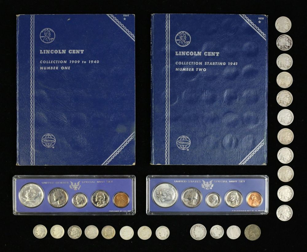 Lot 285: US Coins Some Silver