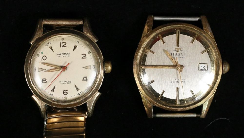 Lot 288: 2 Man's Watches Tissot & Precimax