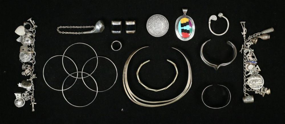 Lot 299: Lot of Sterling Jewelry