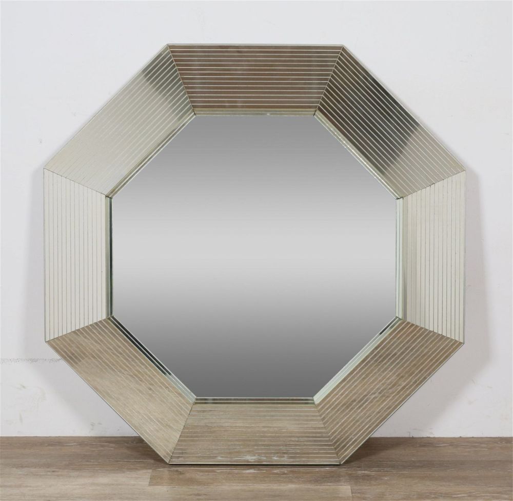 Lot 209: Gampel-Stoll Hollywood Regency Style Mirror