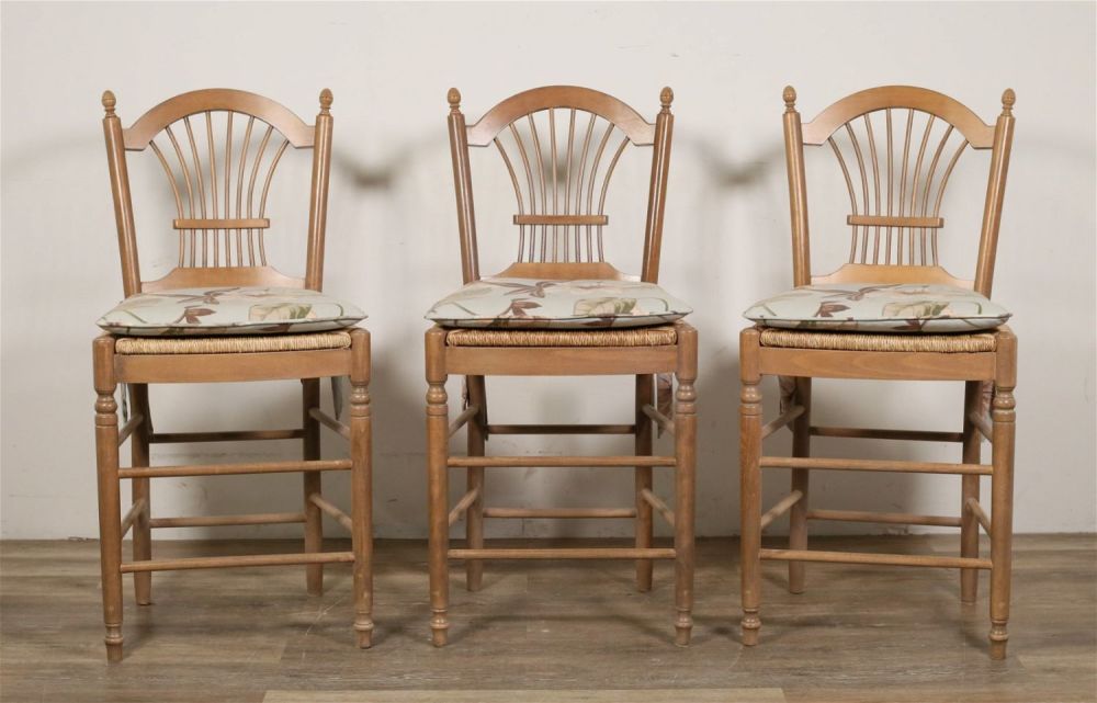 Lot 217: Three Contemporary Bar Stools