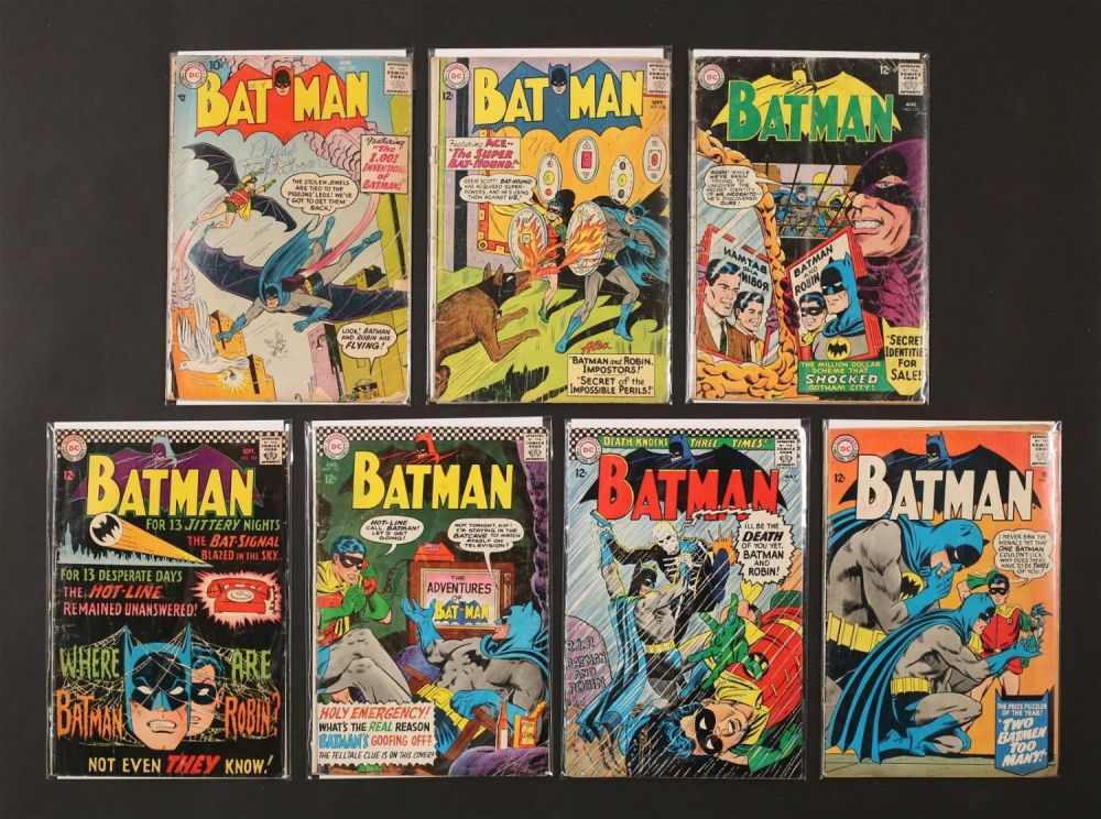 Lot 280: Silver Age Batman Comic Books