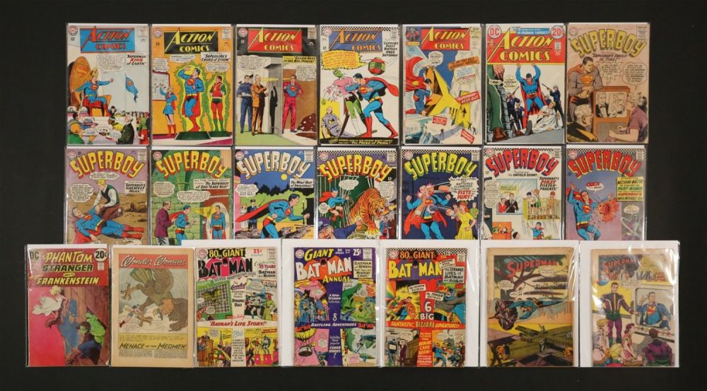 Lot 282: Golden And Silver Age Superman Batman