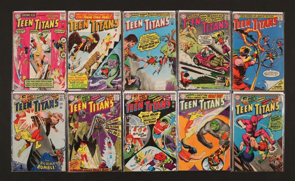 Lot 283: DC Silver Age Teen Titian Comics