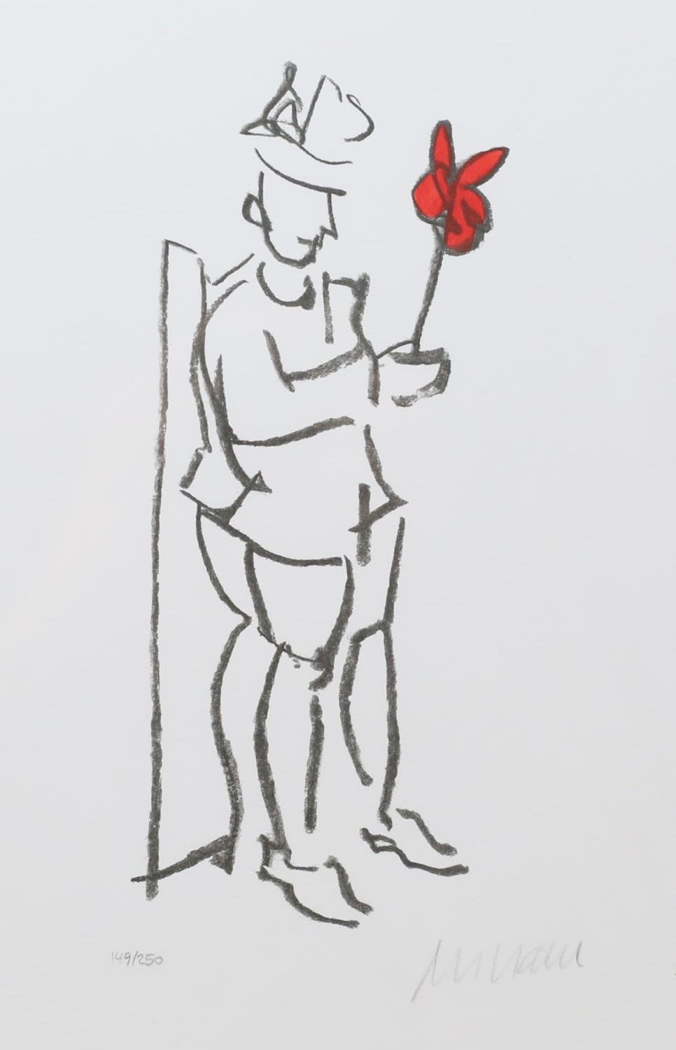 Lot 347: Armin Mueller-Stahl Lithograph All the Best