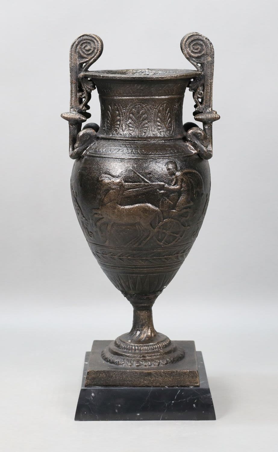 Lot 371: Greek Style Bronze Vase