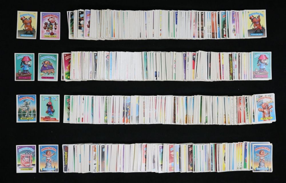 Lot 378: 1100 Garbage Pail Kids Stickers Cards