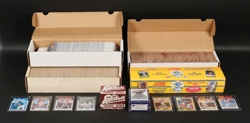 Lot 380: Baseball Cards 1980s 1990s and 2000s