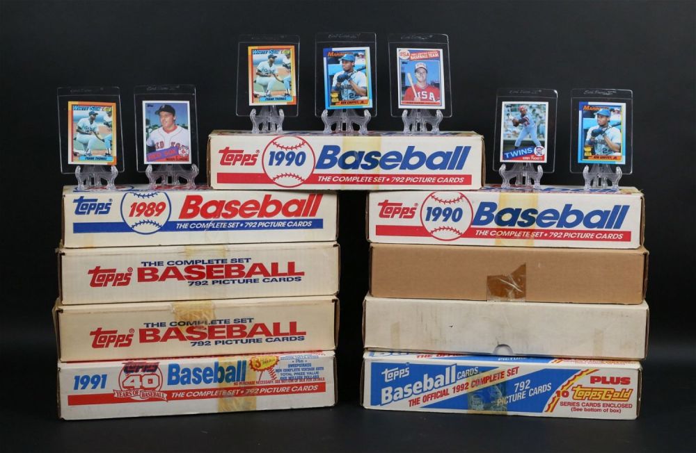 Lot 381: Topps Baseball Card Sets