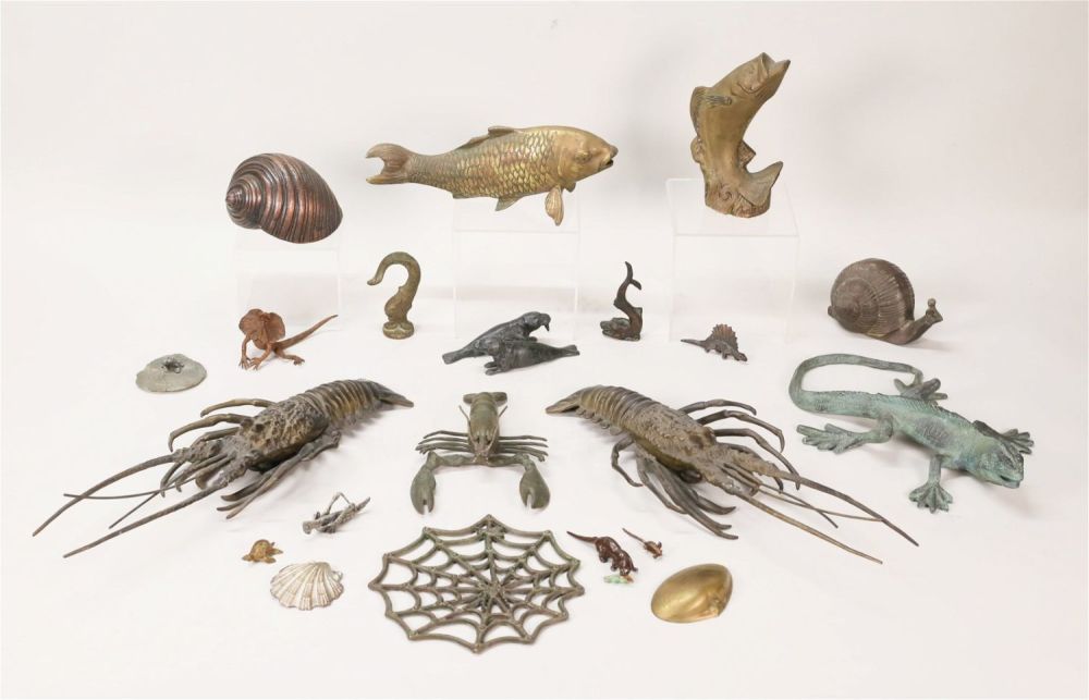 Lot 426: Lot of Metal Animals