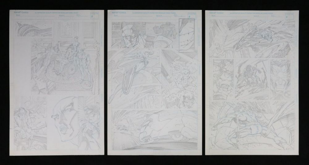 Lot 213: X-Men Comic Book Art Illustration Art.